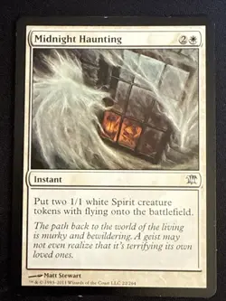 1x Midnight Haunting (22) Innistrad MP MTG Magic the Gathering x1 MKE - Image 1