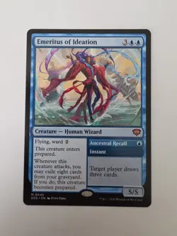 Emeritus of Ideation - MTG - Secrets of Strixhaven (SOS) - #0045 - NM - Image 1