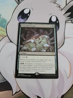 MTG Crowded Crypt Commander: Innistrad: Midnight Hunt 017/038 Regular Rare W5 - Image 1
