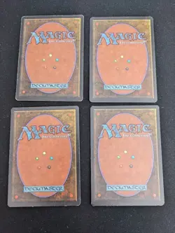 MTG 4x Earthbind - Unlimited Edition - Playset LP/MP - Image 2