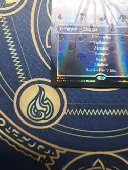 Sire of Seven Deaths (Borderless) (Mana Foil) Foundations Foil - Image 5