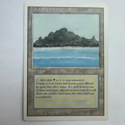 Tropical Island - MTG Revised Edition Rare Land English Jesper Myrfors - Image 2