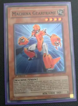 Machina Gearframe SDMM-EN002 Machina Mayhem 1st Edition Yu-Gi-Oh! LP - Image 1