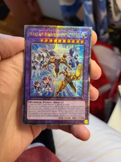 Yugioh Wake Up Your Elemental HERO MP24-EN018 1st Quarter Century Secret Rare - Image 1