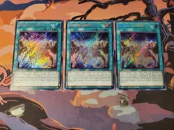 3X FUSION DESTINY PLAYSET SECRET RARE 1ST EDITION BLCR-EN088 YUGIOH! - Image 1