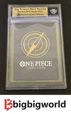 One Piece Card Game Zoro-Juurou Championship 25-26 Finalist OP05-067 BGS 10 - Image 2