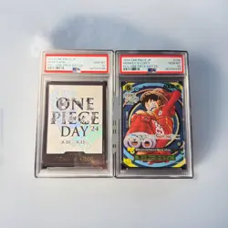 SEQUENTIAL PSA 10 Monkey D. Luffy 2024 One Piece Day Promo OP07-109 & DON Set - Image 1
