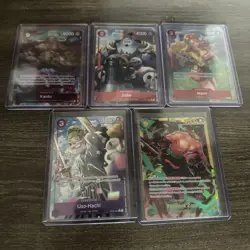 20x One Piece TCG Bundle Promos, Alt Arts, Leader Alts, SEC ,GOLD DON ! ALL MINT - Image 3