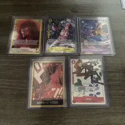 20x One Piece TCG Bundle Promos, Alt Arts, Leader Alts, SEC ,GOLD DON ! ALL MINT - Image 4