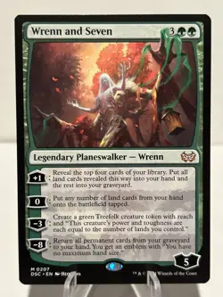 Wrenn and Seven 207 M Commander: Duskmourn: House of Horror NM MTG - Image 1