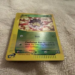 Pokemon Koffing 114/165 2002 Nintendo Holo Basic 50 HP English Card - Image 2