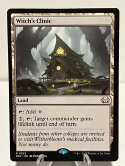 Witch's Clinic 325 R Commander: Duskmourn: House of Horror NM MTG - Image 1