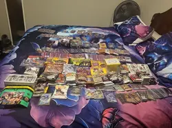 Pokemon And Other Non-Sports Mystery Box At Least 15 Sealed Packs And 25 Cards - Image 1