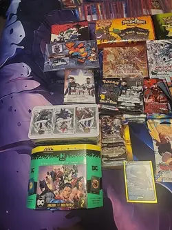 Pokemon And Other Non-Sports Mystery Box At Least 15 Sealed Packs And 25 Cards - Image 2