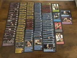 WWF/WWE Raw Deal TCG Wrestling Cards 00s Joblot 141 Cards - Image 1