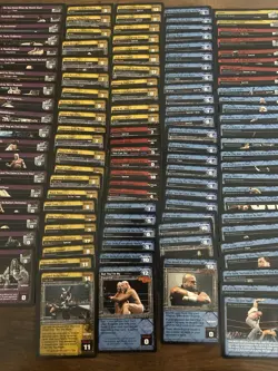 WWF/WWE Raw Deal TCG Wrestling Cards 00s Joblot 141 Cards - Image 4