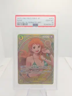 PSA10 One Piece card EB03-053 SR SP Nami Parallel Heroines Edition - Image 1