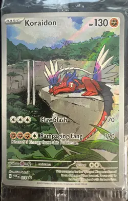 SEALED Koraidon 014 Sv: Scarlet & Violet Promo Cards Holo - Image 1