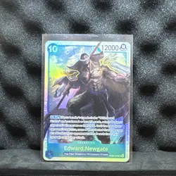 One Piece Edward Newgate OP08-043 Secret Rare Card from Legends Set NM - Image 1