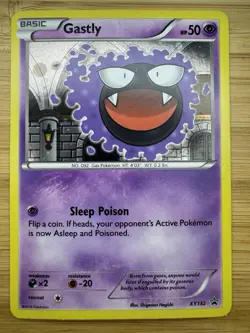 Gastly XY132, NM Holo Promo, Black Star Promo, XY, Pokemon TCG Cards - Image 1