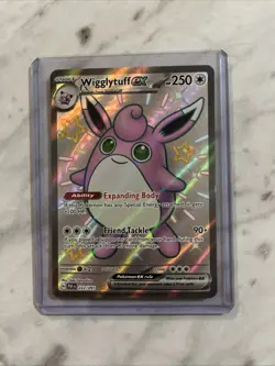 Pokemon TCG: Wigglytuff ex 222/091 Shiny Ultra Rare Card- Paldean Fates NM - Image 3
