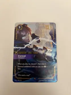 Ezreal 149/221 - League of Legends Riftbound Spiritforged Epic Card Near Mint - Image 1