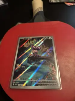 Pokemon Noibat Illustration Rare Holo 169/159 SV09 Journey Together Card MINT - Image 2