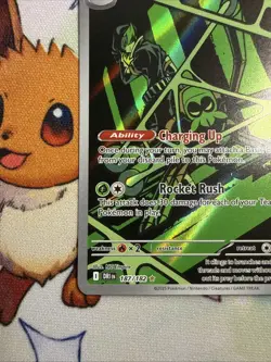 Pokemon TCG Team Rockets Spidops Card 187/182 Destined Rivals NM - Image 5