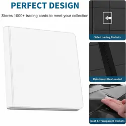 16 Pocket Card Binder for 1000+ Cards - Durable Collection Album for TCG - Image 3