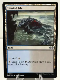 Tainted Isle 303 U Commander: Duskmourn: House of Horror NM MTG - Image 1