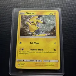 Pokemon Pikachu Holo SM98 Black Star Promo 2017 Card MP + LP Morpeko Promo - Image 2
