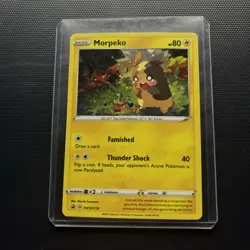 Pokemon Pikachu Holo SM98 Black Star Promo 2017 Card MP + LP Morpeko Promo - Image 4