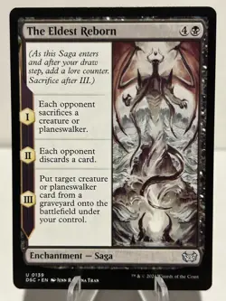 The Eldest Reborn 139 U Commander: Duskmourn: House of Horror NM MTG - Image 1