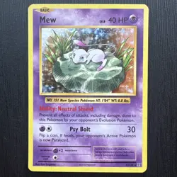 Pokemon Card - Mew Evolutions 53/108 Holo Rare 2016 - Image 1