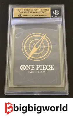 One Piece Card Game O-Nami OP06-101 CS 25-26 Event Pack BGS 10 - Image 2