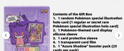 Lot3 ALL Eevee Charizard Gengar Pokemon Chinese CARD Display Frame Gift Box 009 - Image 3