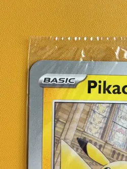 Pikachu At The Museum | Oversized Promo Card | Natural History Museum | SEALED - Image 2