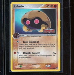 Pokemon Kabuto Stamped Reverse Holo 51/108 Power Keepers Pokemon Card NM - Image 1