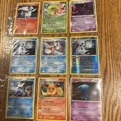 Rare mixed lot pokemon tcg holo and star cards - Image 1
