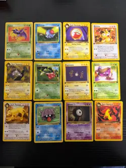 Pokemon 1st Edition Lot (35 Cards) Vintage WOTC 1999-2000 -Holo/Non Holo - Image 1
