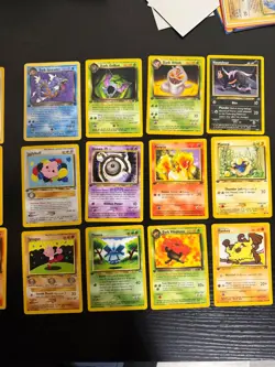 Pokemon 1st Edition Lot (35 Cards) Vintage WOTC 1999-2000 -Holo/Non Holo - Image 3