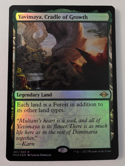 Yavimaya, Cradle of Growth - Prerelease Cards - Magic the Gathering Card Single - Image 1