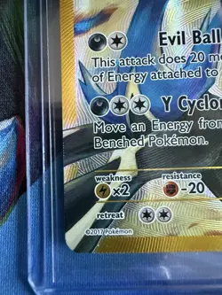 Pokemon TCG Yveltal EX Black Star Promo Card XY150a Full Art - Image 5