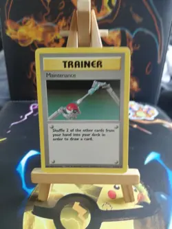 Pokemon TCG Maintenance Base Set Uncommon Card 83/102 LP - Image 1