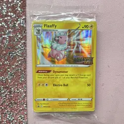 Pokemon Flaaffy SWSH122 Sword & Shield Promo Prerelease Stamped Holo 90 HP Card - Image 1