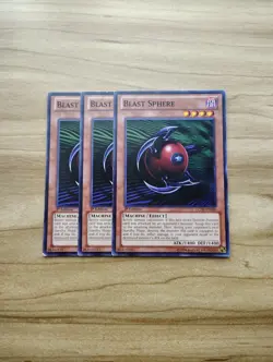 Yu-Gi-Oh! - Blast Sphere 3X - Complete Playset Of Common Cards - LCJW-EN180 - Image 4