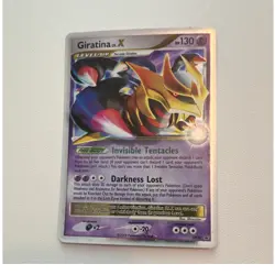 Pokemon Giratina LV.X DP38 Diamond and Pearl Promo Holo 130 HP English Card - Image 1
