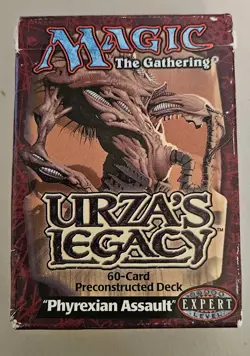 MTG Urza's Legacy - Phyrexian Assault Theme Deck, Open, Excellent - Image 1
