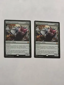 2x Quilled Greatwurm - Foundations - Near Mint - Magic the Gathering - Image 1
