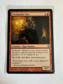 Treasonous Ogre Conspiracy Regular MTG - Image 1